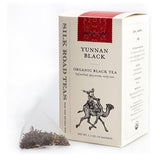 Silk Road Teas, Organic Yunnan Black Tea, English Breakfast, Spicy Aroma & Malty Taste, 15 Tea Bags