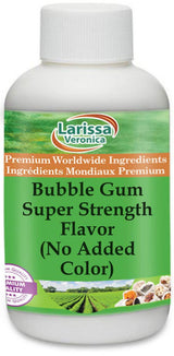 Bubble Gum Super Strength Flavor (No Added Color) (8 oz, ZIN: 527566) - 2 Pack