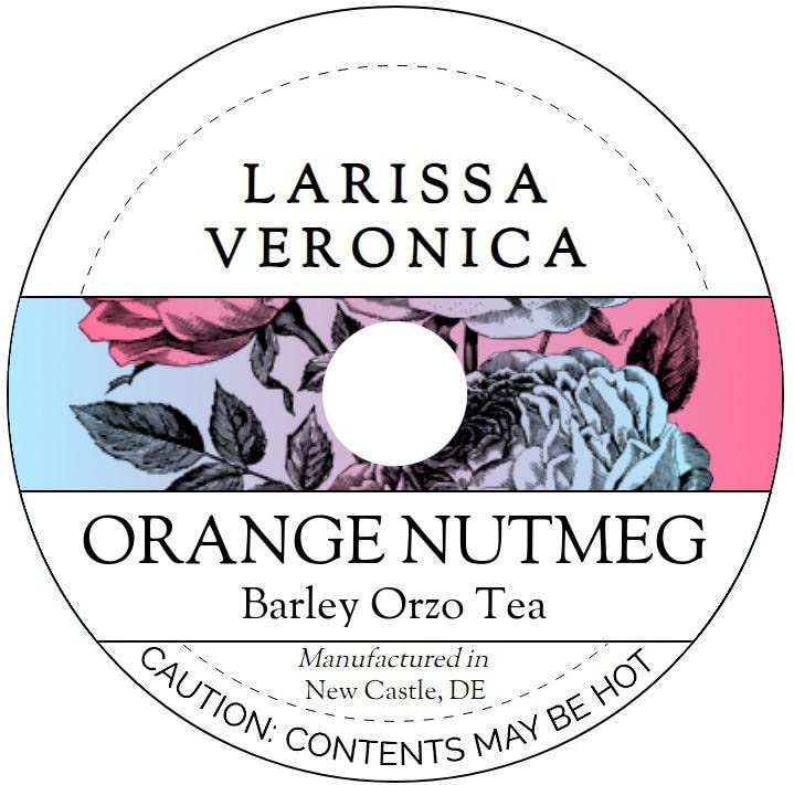 Orange Nutmeg Barley Orzo Tea (Single Serve K-Cup Pods) (12 pods, ZIN: 576757) - 3 Pack