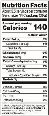 Crunchmaster Multi-Seed Crackers, Rosemary & Olive Oil, 4 Ounce (Pack 2)