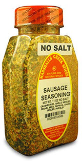 Marshalls Creek Kosher Spices SAUSAGE SEASONING NO SALT, 11 OZ