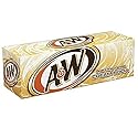 A&W Cream Soda, 12 Fl Oz Cans, 12 pack