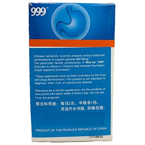 WEI-TAI "999” GRANULES 20g X 6 bags per box