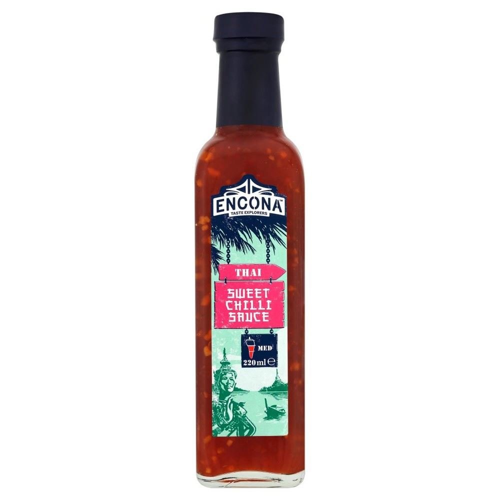 Encona Thai Sweet Chilli Sauce (220ml) - Pack of 2