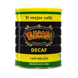 Yaucono Decaf Ground Coffee 8.8 Ounce Canister (Pack of 1)