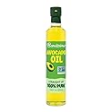 100% Pure Avocado Oil in Glass Bottle, Allergen-Free and Non-GMO, Premium Cold-Pressed Cooking Oil for Sautéing, Baking, Grilling, and Salad