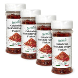 Food to Live Calabrian Hot Chili Pepper Flakes, 2 oz - Dried Large-Cut Italian Red Crushed Pepper, Spicy Seasoning. All Natural Vegan, Kosher (Pack