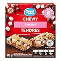 Great Value Chewy S'mores Granola Bars, 8 Bars, 210g/7.35 oz. Box (Imported from Canada)