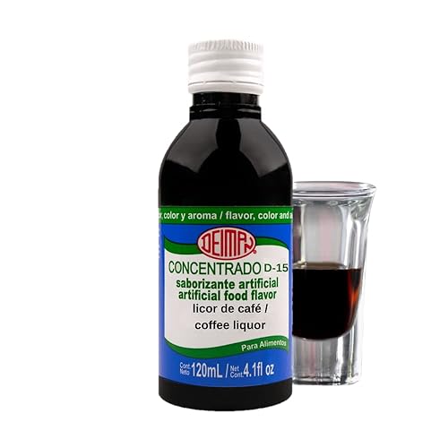 Deiman Artificial Food Flavoring Coffee Liquor Concentrate D-15(4 fl oz)