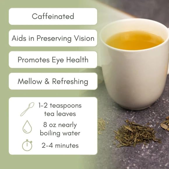 Organic Vision Loose Leaf Tea - 2oz Bag (Approx. 30 Servings) | Full Leaf Tea Co.