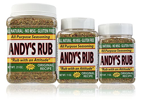 Andy's Rub, an All Natural Rub with Attitude, 11 oz.