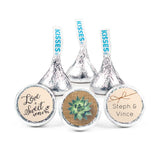Wedding Favors for Guests DIY Personalized Kisses 3lbs (Approx 300 Kisses) - Succulent Wedding Candy
