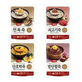Dongwon Korean Porridge Pouch(420g): ?? ??? | ???? 2?, Sweet Red Bean, 2 Pouches