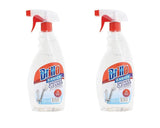 Brillo Basics Shower Cleaner 22oz Trigger With Ammonia (Package May Vary) Pack of 2