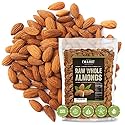 Raw California Almonds 16 oz (1 lb) | Natural | Whole | Batch Tested Gluten & Peanut Free | No PPO | Non-GMO | No Herbicide | Healthy Protein boost |