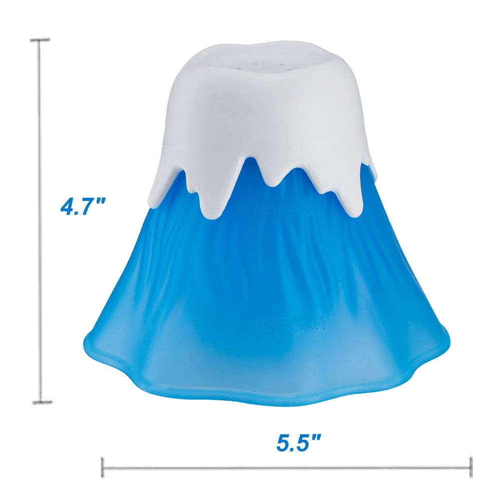 ZOSTLAND Volcano Microwave Cleaner- Microwave Oven Steam Cleaner,High Temperature Steamer Easily Crud in Minutes Steam Cleans and Disinfects