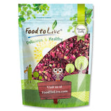 Food to Live Rose Petals, 4 Ounces - Culinary Dried Edible Rose Flowers for Tea, Baking, Making Rose Water and Desserts. Vegan, Kosher, Bulk
