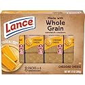 Lance Sandwich Crackers, Whole Grain Cheddar Cheese, 8 Ct Box