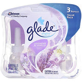 Glade Plugins Refills Lavender & Vanilla 2.01 FL OZ, 3 CT