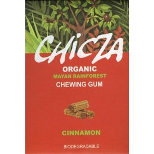 Natural Mayan Chewing Gum "Chicza" - Box Of 10 x 12 Cinnamon Gums