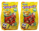 SpongeBob SquarePants Krabby Patties Gummy Candy Burgers, 80 count