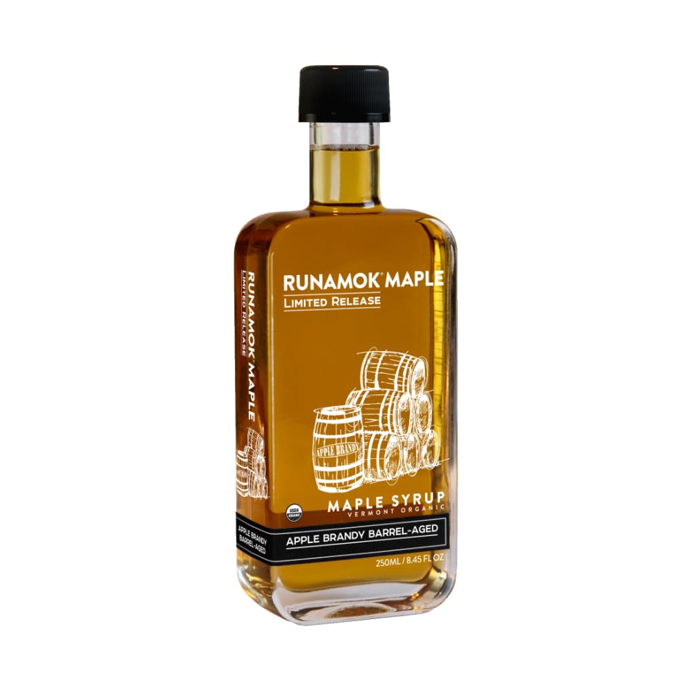 Runamok Maple, Maple Syrup Apple Brandy Barrel Aged, 8.45 Fl Oz