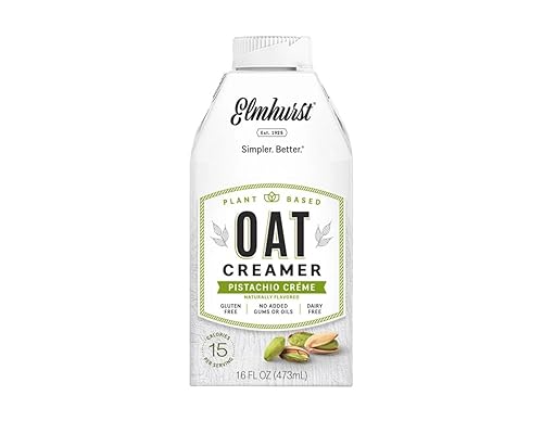 Elmhurst, Creamer Oat Pistachio, 16 Fl Oz