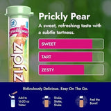 Zipfizz Daily Energy Drink Powder, Prickly Pear, 20 Pack | 3-in-1 Sustained Energy, Rapid Hydration, and Essential Vitamins | Sugar-Free | Electrolyte