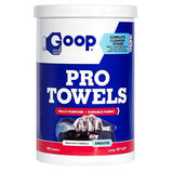 GOOP Pro Towels Heavy-Duty Multi-Surface Cleaning Wipes - Removes Engine Grease, Grime & Paint - Safe for Tools, Machinery & Painted Surfaces - 90