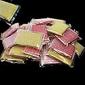 Kheoxusa Individually Wrapped Sponges, 54 Pack Sponges Individually Wrapped, Individually Wrapped Kitchen Sponges for Home Kitchen Scrub Dish Dishes