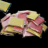 Kheoxusa Individually Wrapped Sponges, 54 Pack Sponges Individually Wrapped, Individually Wrapped Kitchen Sponges for Home Kitchen Scrub Dish Dishes