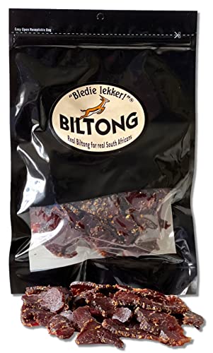 Bledie Lekker® Sliced Beef Biltong One Pound Resealable Bag - 16oz