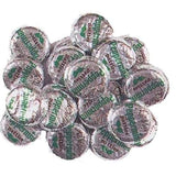 Foil Wrapped Peppermint Patties - 3 LB Bulk Bag Palmer Chocolate Circle Shape Vending Style Approximately 141 pieces