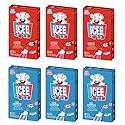 ICEE Singles To Go Variety Pack of 6-3 of Each - Cherry and Blue Raspberry - Zero Sugar Powdered Drink Mix - 6 Sticks Per Box - 36 Servings