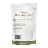 Halo Naturals Organic Uva Ursi Leaf Cut & Sifted, 4 Ounces (Arctostaphylos uva ursi) USDA Certified | Resealable Pouch| Packaged in The USA