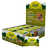 Kate’s Real Food Mini Organic Granola Bars - Peanut Butter Dark Chocolate (1.1 oz, Pack of 24) - Organic Energy Bars Made with Gluten Free Oats - Non