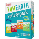 YumEarth Organic Variety Box - Jelly Beans, Giggles, Chewys, Sour Littles - Allergy Friendly (Top 9 Free), No Artificial Dyes, Non GMO, Gluten Free