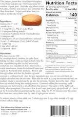 Authentic Foods Steve's Gluten Free Cake Flour Blend, 3 Pound