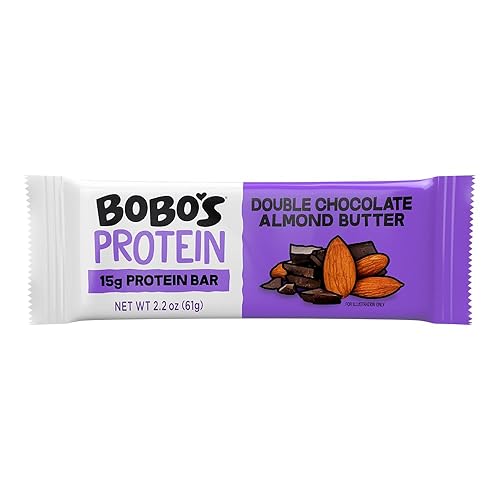Bobo's Double Chocolate Almond Butter Protein Bar 12 Pack