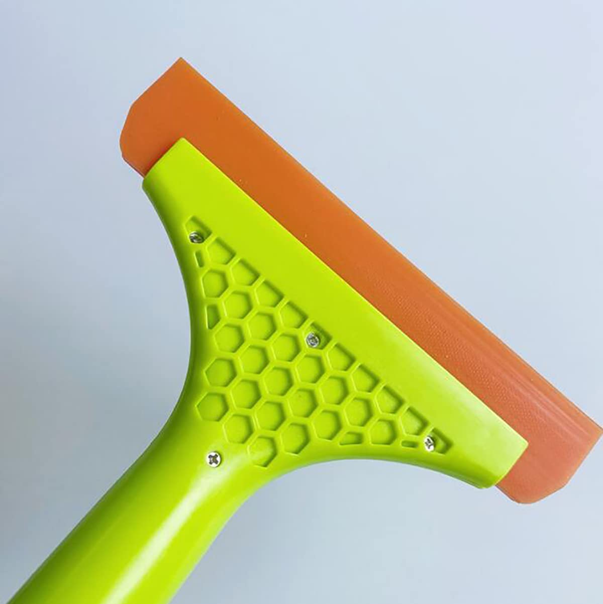 Long Handle Soft Flexible Silicone Squeegee Auto Water Wiper Blade for Shower Glass Door,Window,Windshield,Mirror,Bathroom(7.5'')