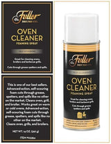 Fuller Brush Self-Scouring Oven Cleaner - Spray On Heavy Duty Cleaner for Ovens Broilers and Barbecue Grills Efficiently Cuts Through Grease Grime