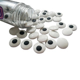 2 Bottles Candy Eyes Eyeballs - Cake Cupcake Toppers - Edible Baking Decorations for Cupcakes, Cakes, Cookies - Halloween, Christmas, Easter