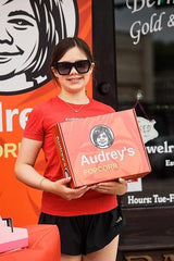 Audrey's Popcorn 6 Bag Variety Pack - (2 Caramel, 2 Kettle Corn, & 2 Cheddar Cheese) - Sweet & Savory Snack Box - Perfect for Gifts, Movie Night