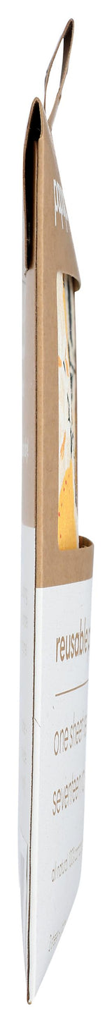 Papaya. Squeeze The Day Reusable Paper Towel 2 Count, 2 CT