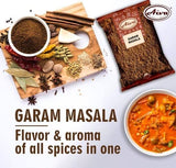 Aiva Garam Masala Ground Spice Blend | Garam Masala Powder | Indian Masala for Cooking | Aromatic Mixed Spices for Curry | Gravies | Marinades