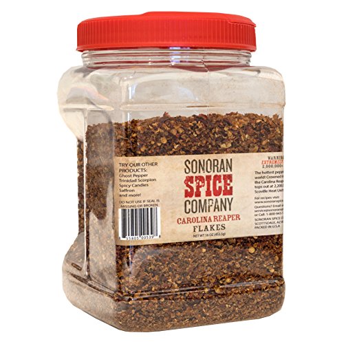 Carolina Reaper Flakes (16 Oz (1 Pound))