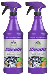 Cristal Products Sacato Cleaner & Degreaser, Liquid, Stainless Steel, 64 Fl Oz, 2 Pack