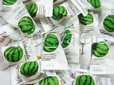 My Chewy Milk Candy, Soft Chewy Candy 19 tablet, Size 67g X 2 Packs (Watermelon Flavour)