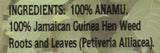 Anamu Tea (Jamaican Guinea Hen Weed 100%) Roots and Leaves by SipaCupa