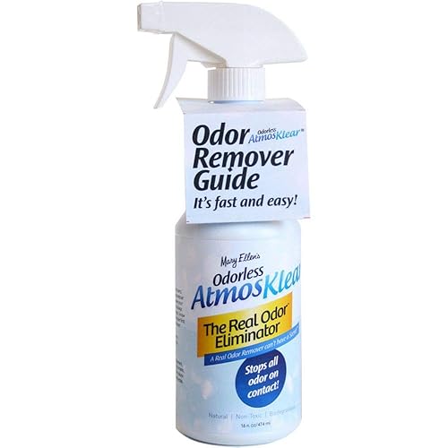 Mary Ellen Products Atmosklear Odor Eliminator, 16-Ounce (30016),Clear